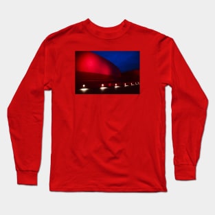 Red architecture Long Sleeve T-Shirt